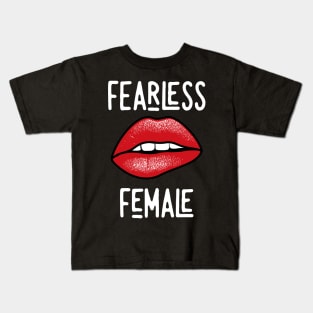 Fearless Female Kids T-Shirt